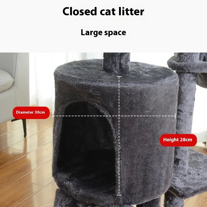 Large Wooden Cat Tree