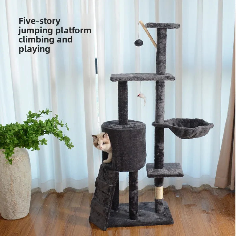 Large Wooden Cat Tree