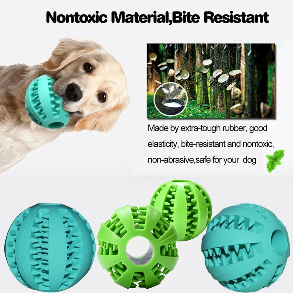 Natural Rubber Dog Chew Ball