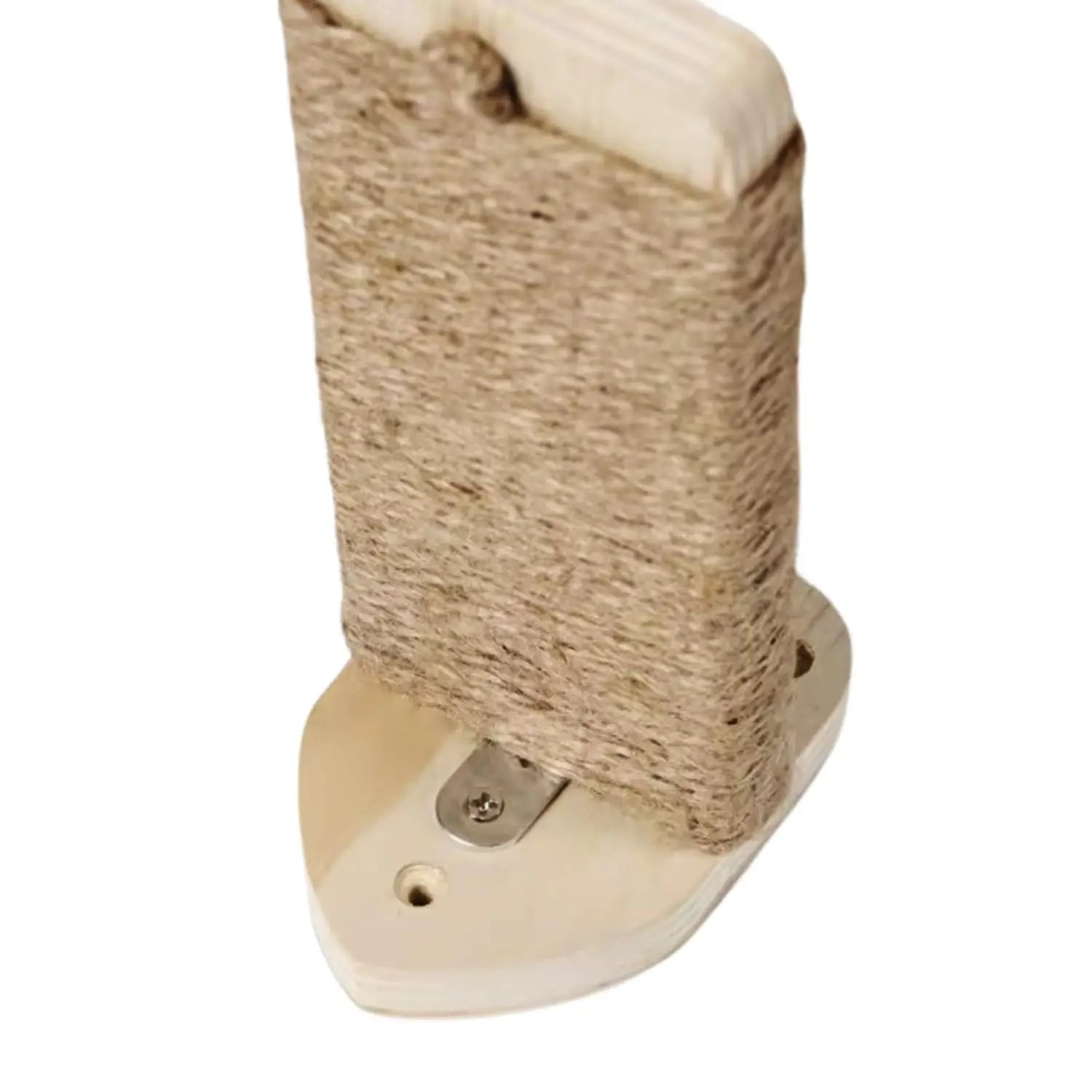 Wall-Mounted Wooden Cat Scratcher & Perch
