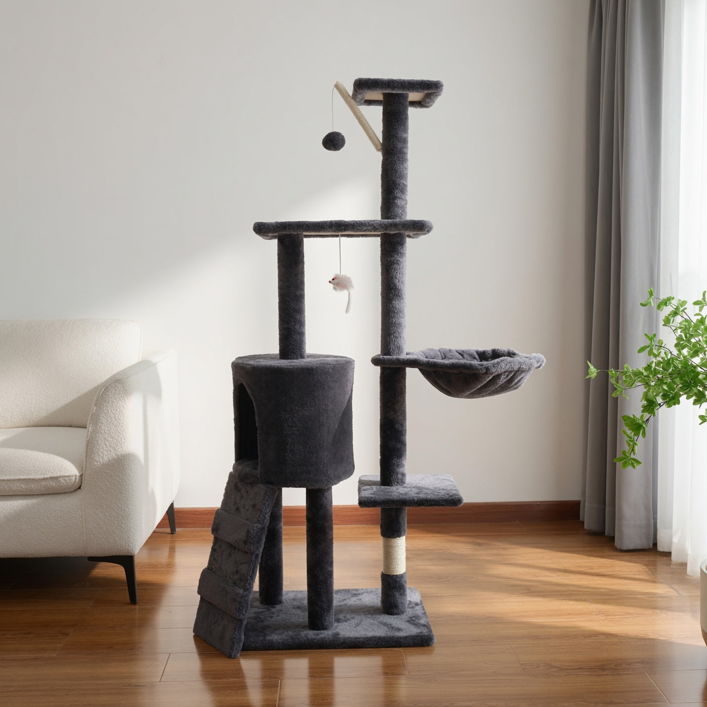 Grote Houten Kattenboom
