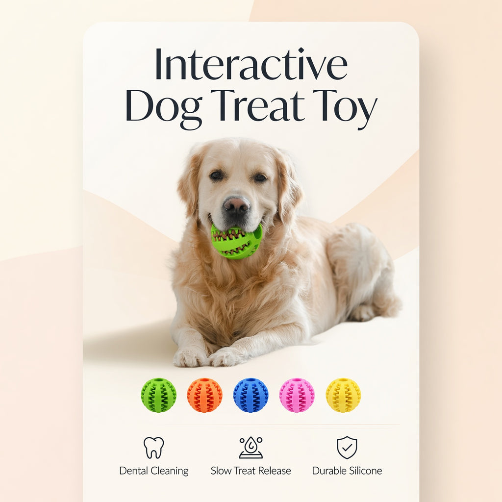 Natural Rubber Dog Chew Ball