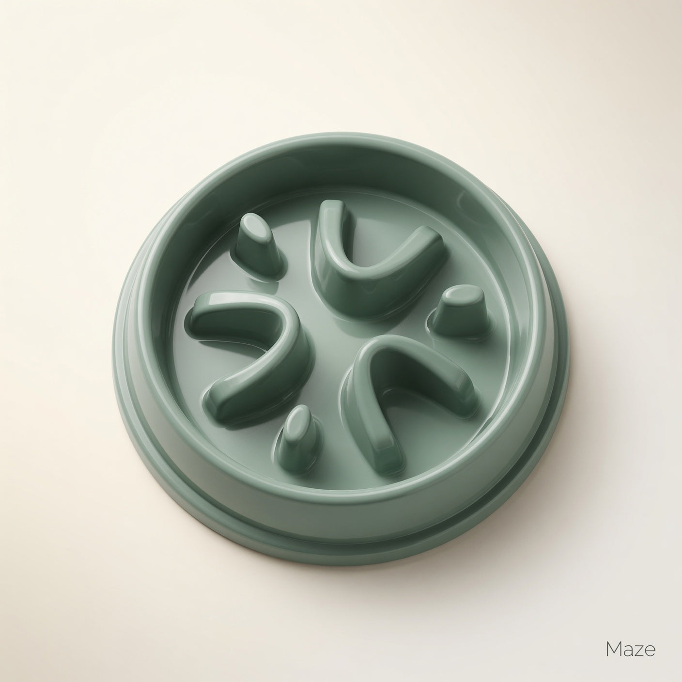 Portable Slow Feeder Dog Bowl