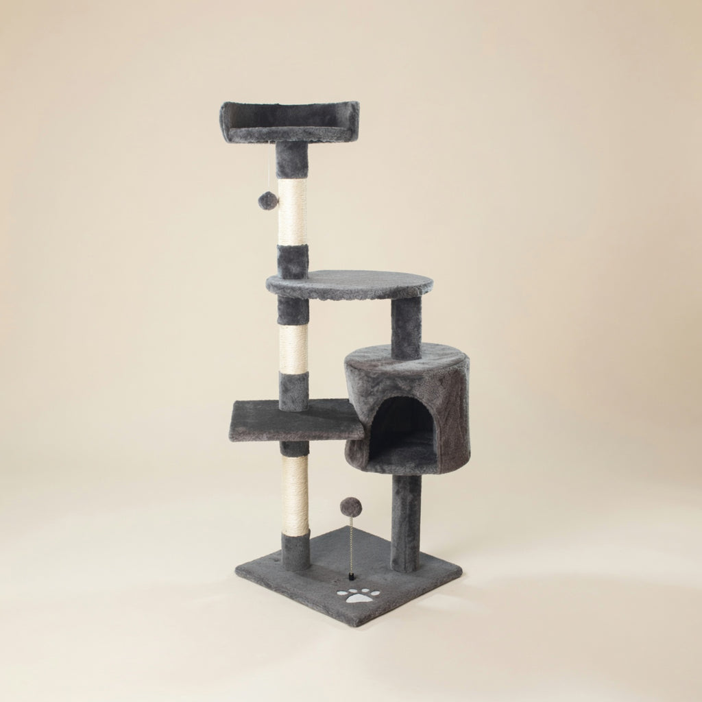 Modern Wooden Cat Tower