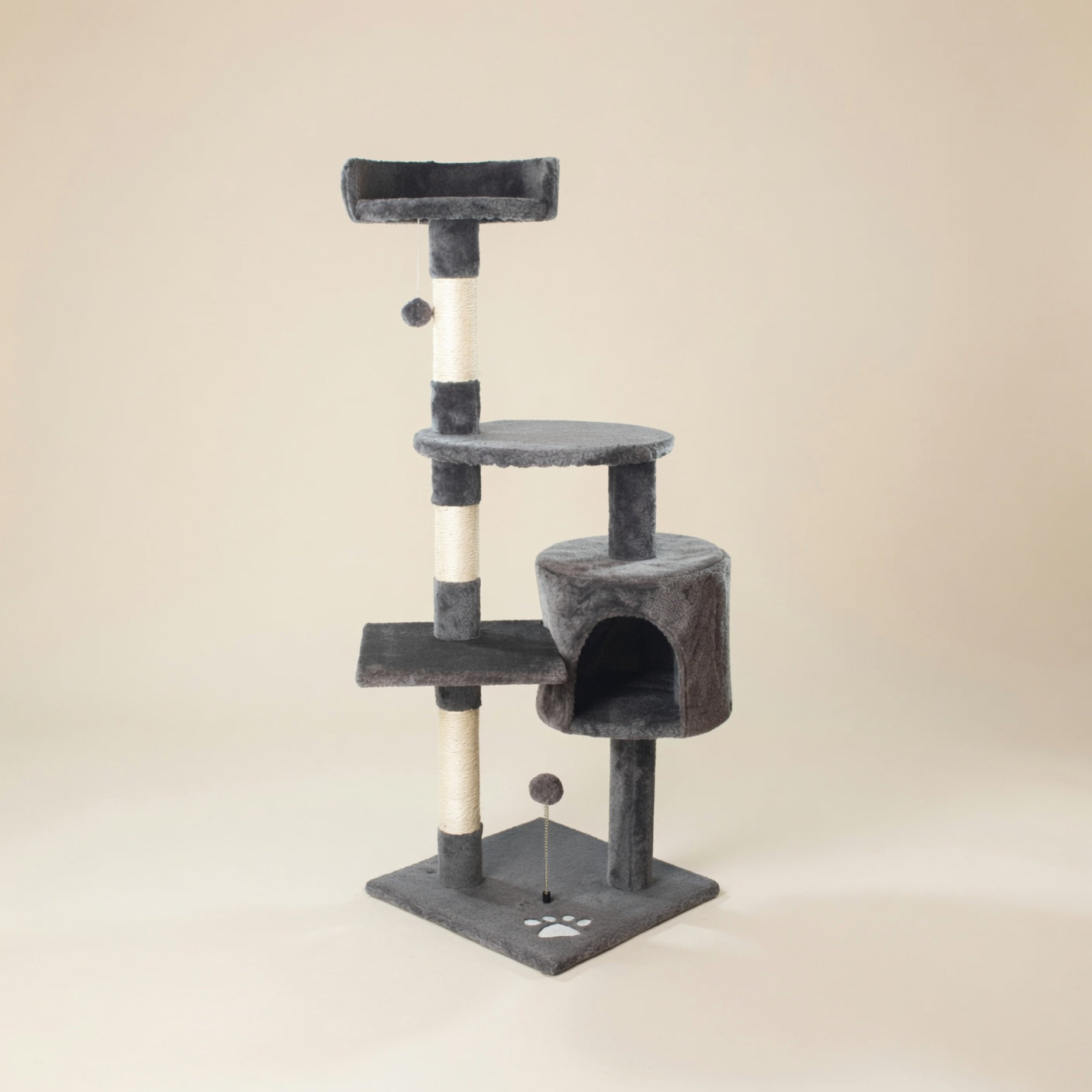 Modern Wooden Cat Tower