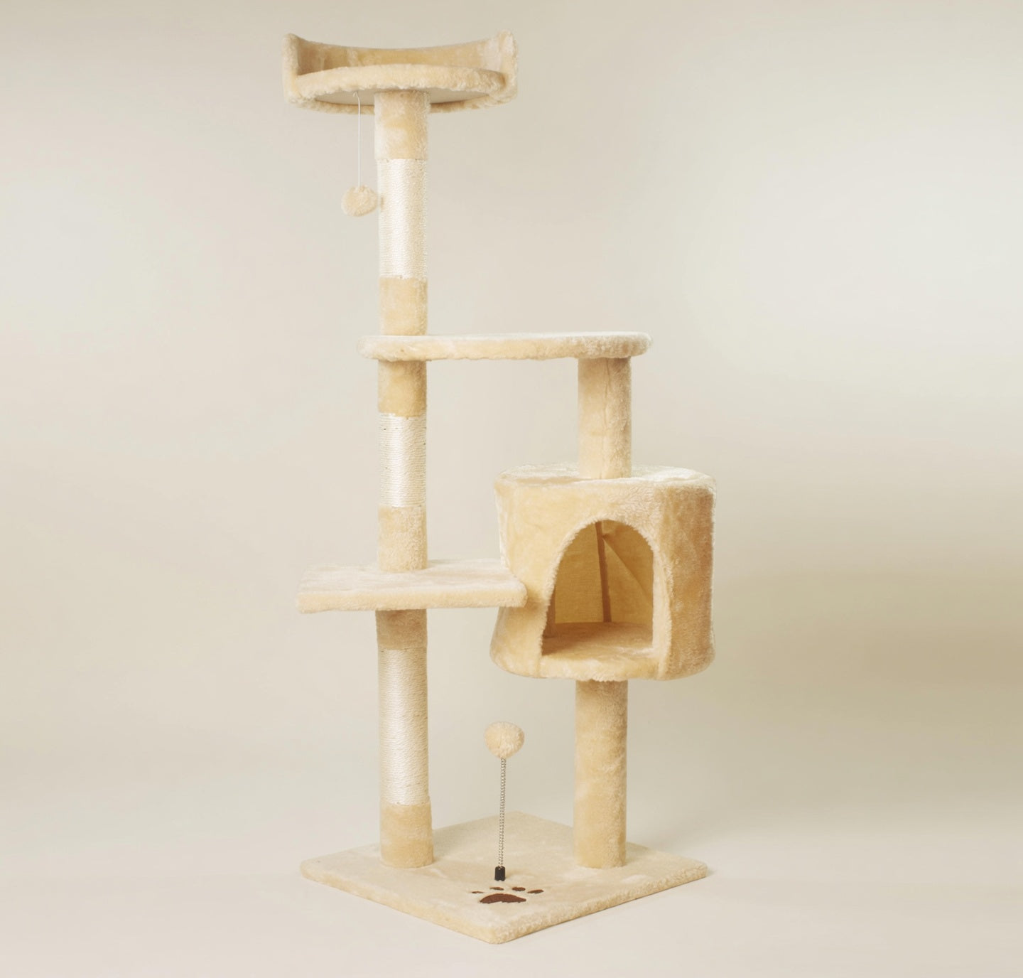 Modern Wooden Cat Tower