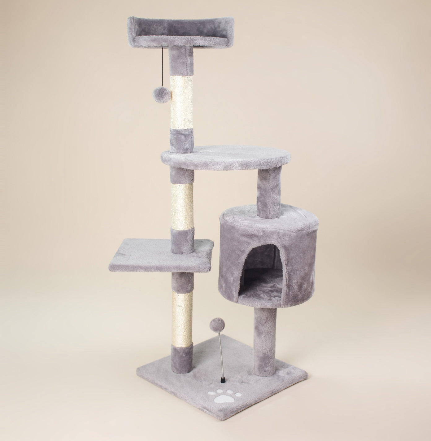 Modern Wooden Cat Tower