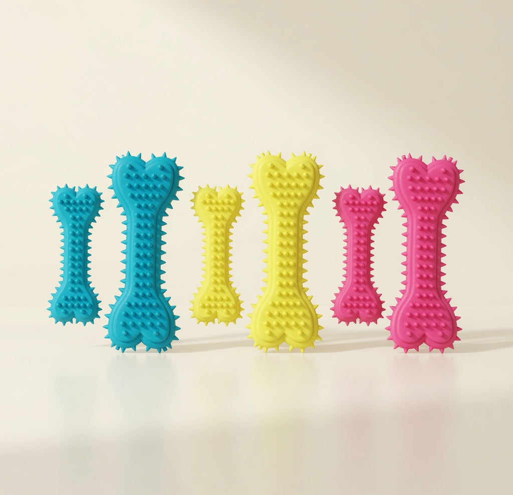 Eco-Friendly TPR Rubber Dog Chew Sticks