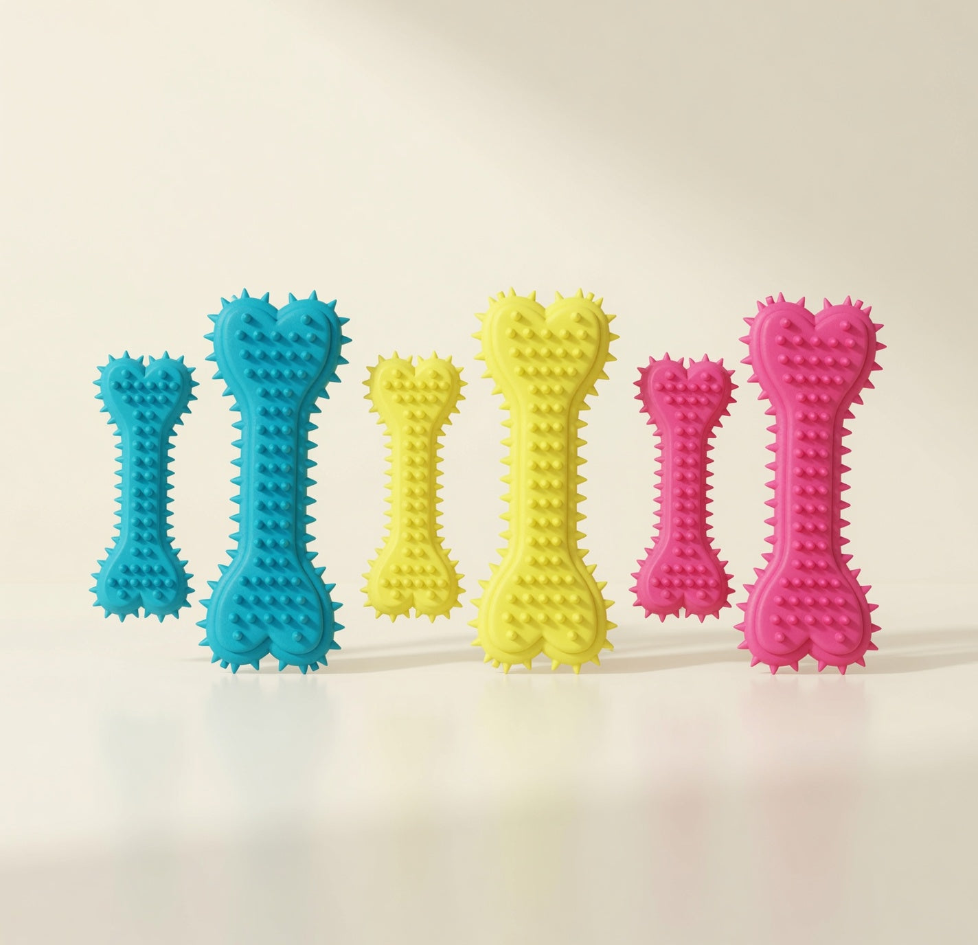 Eco-Friendly TPR Rubber Dog Chew Sticks