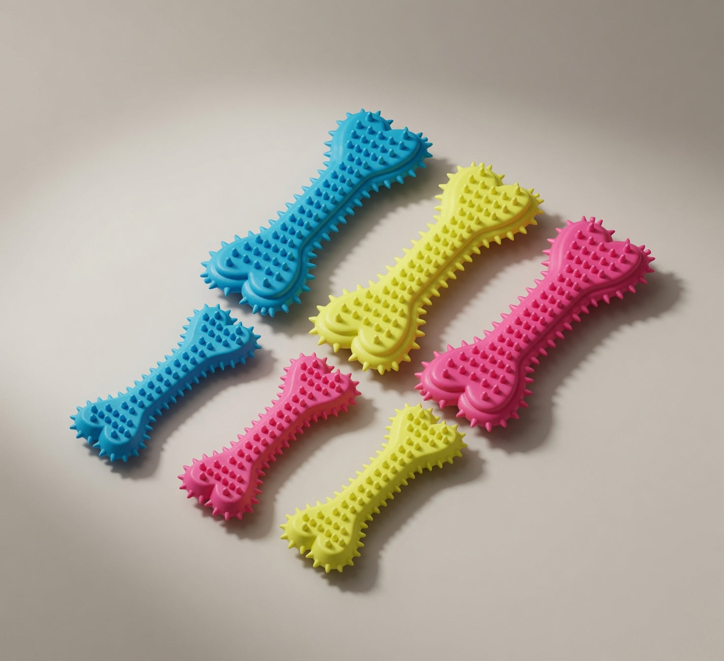 Eco-Friendly TPR Rubber Dog Chew Sticks