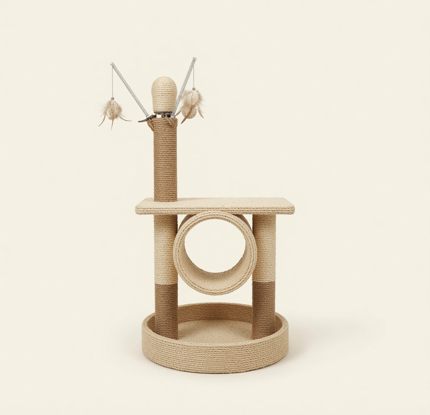 Modern Wooden Cat Tower