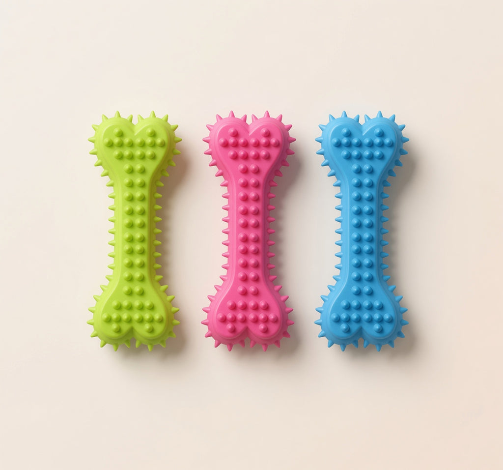 Eco-Friendly TPR Rubber Dog Chew Sticks