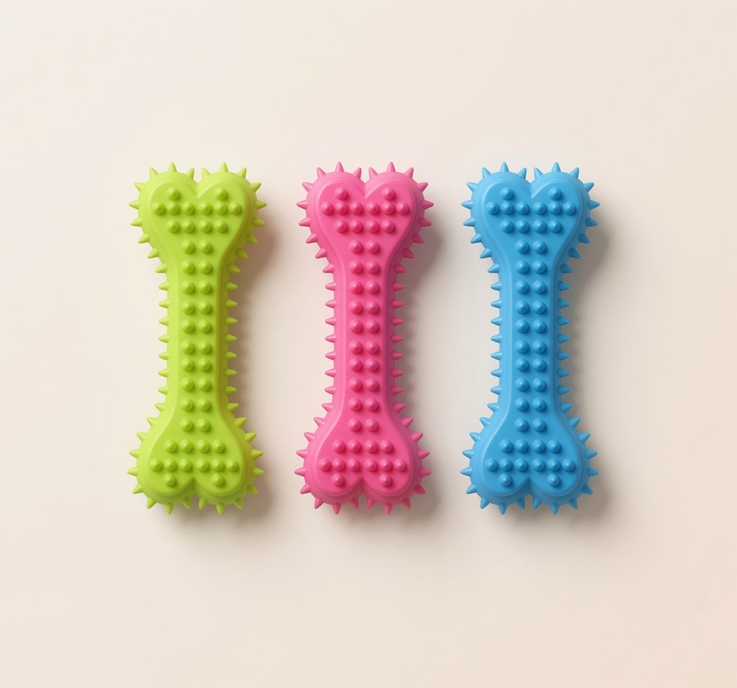 Eco-Friendly TPR Rubber Dog Chew Sticks